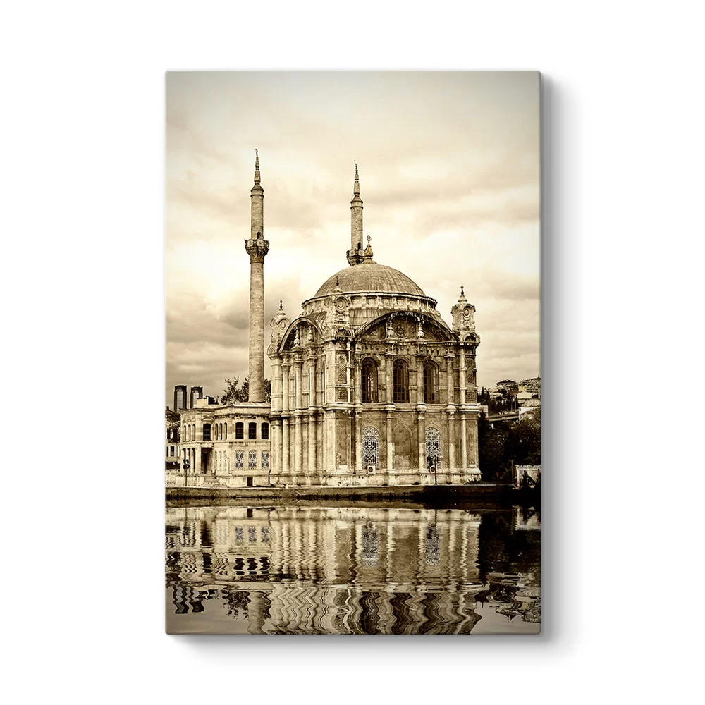 Büyük Mecidiye Camii Sepya Tablo - Model 2